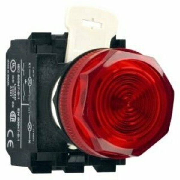 Eaton E22 PUSHBUTTON, NON-METALLIC ASSEMBLED INDICATING LIGHT, HEAVY-DUTY, STAND E22H2X4